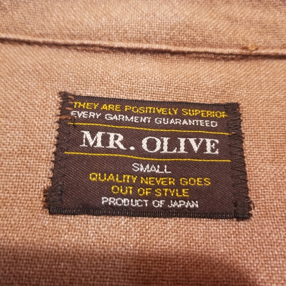 Mr. Olive Japan Trucker Jacket Men's "Small" - Picture 3 of 5